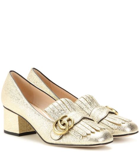 gucci style loafer pumps|buy Gucci loafers online.